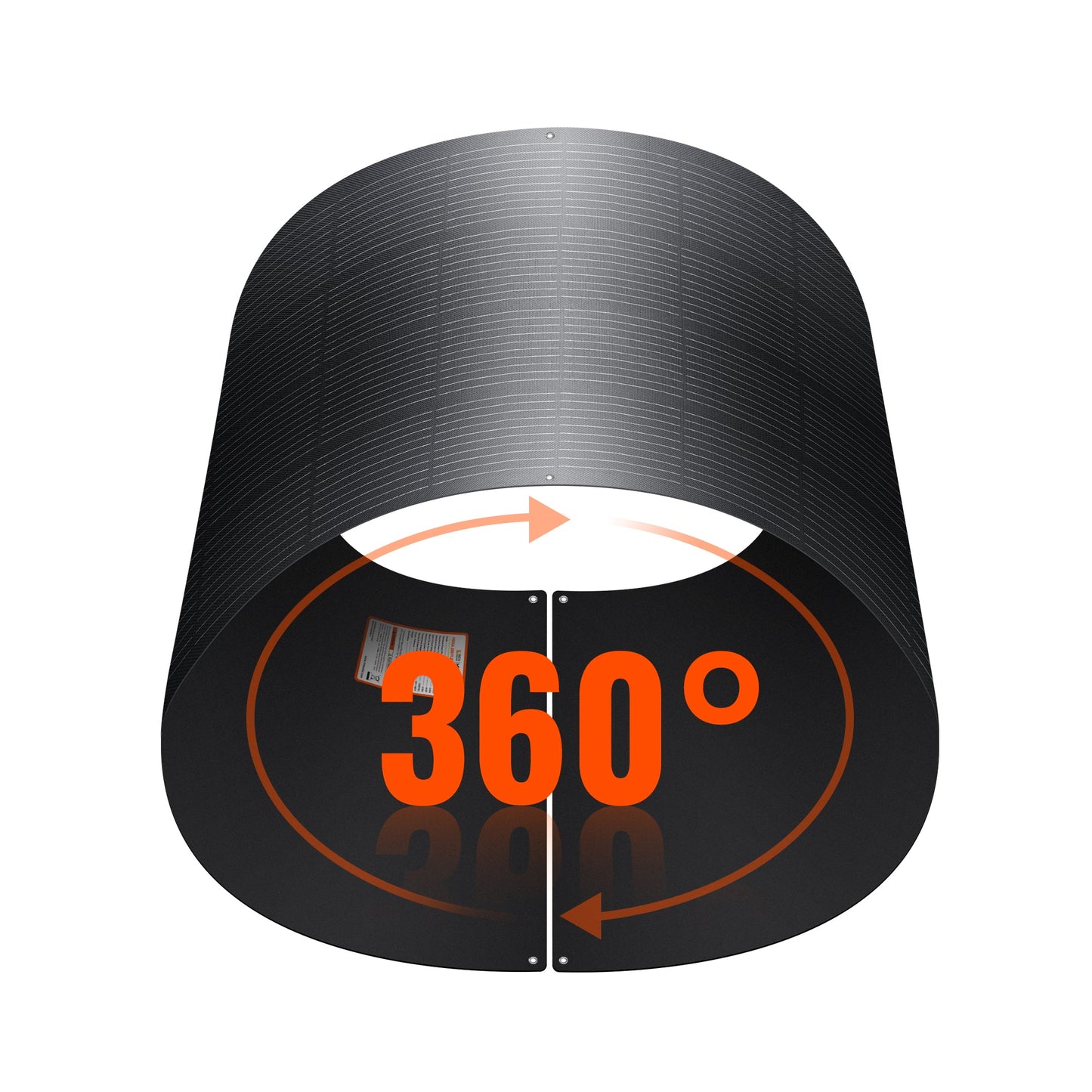 Edge view of the MEGA 200 FLEX PRO showing the 0.1 inch profile
