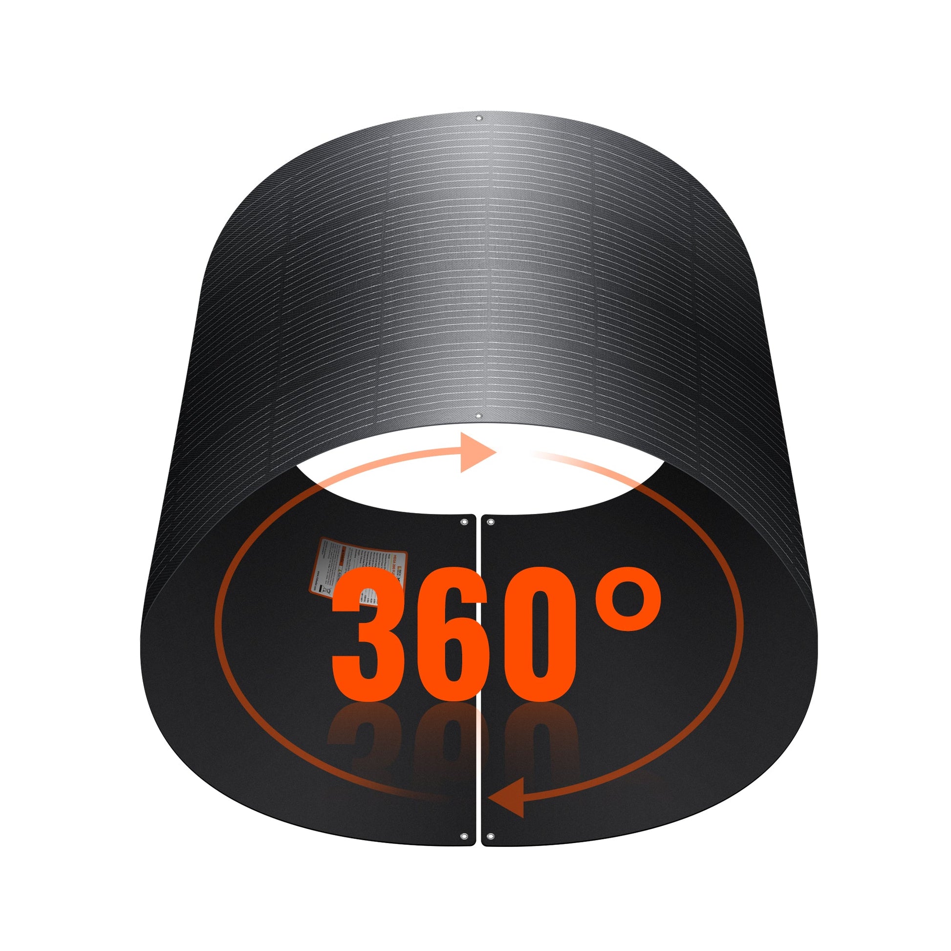 Edge view of the MEGA 200 FLEX PRO showing the 0.1 inch profile