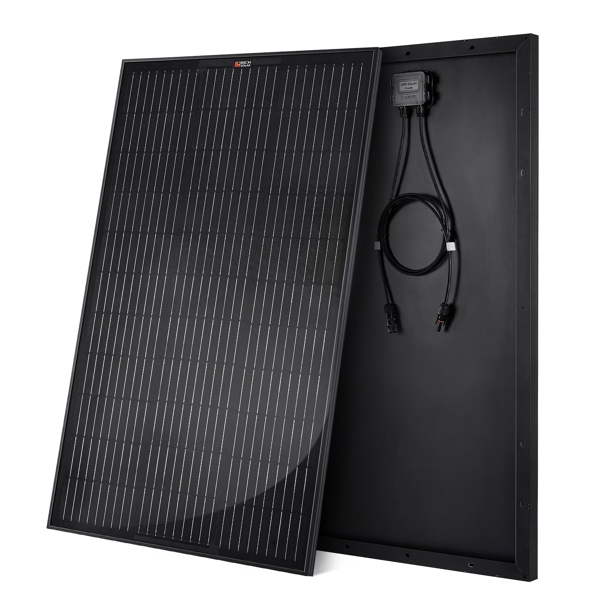 Close-up of the black anodized aluminum frame edge