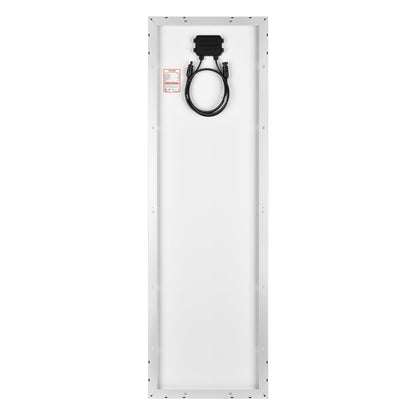 Anodized aluminum frame edge and mounting holes