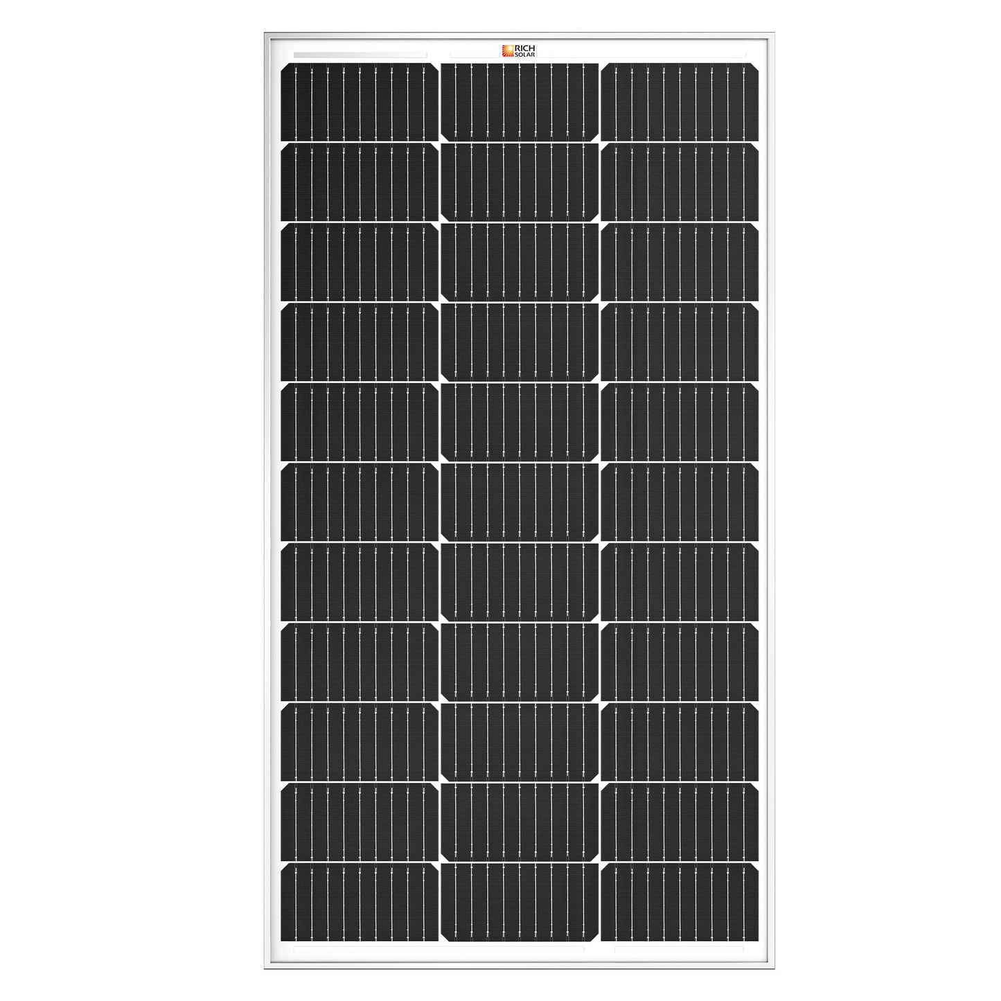 MEGA 100 100 Watt Solar Panel mounted on RV