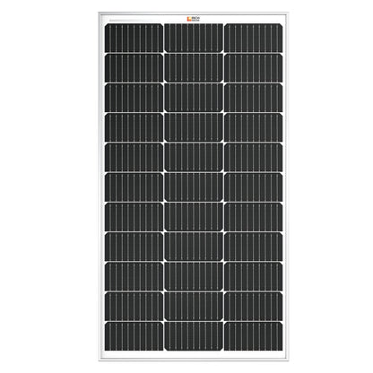 MEGA 100 100 Watt Solar Panel mounted on RV
