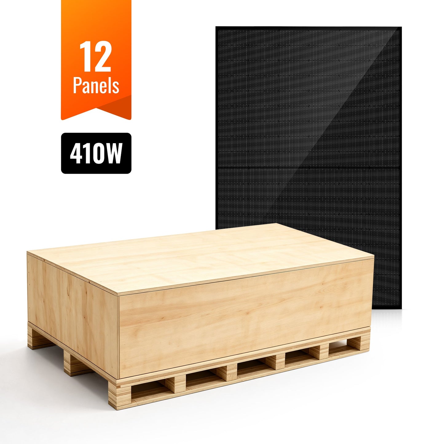 MEGA 410 Solar Panel 12-panel pallet