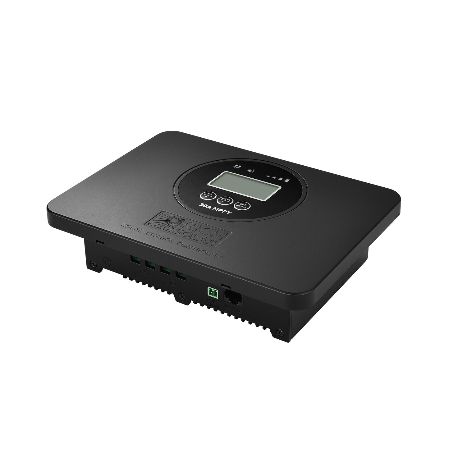 BRAVO PRO 30 flush mount MPPT charge controller, detail view