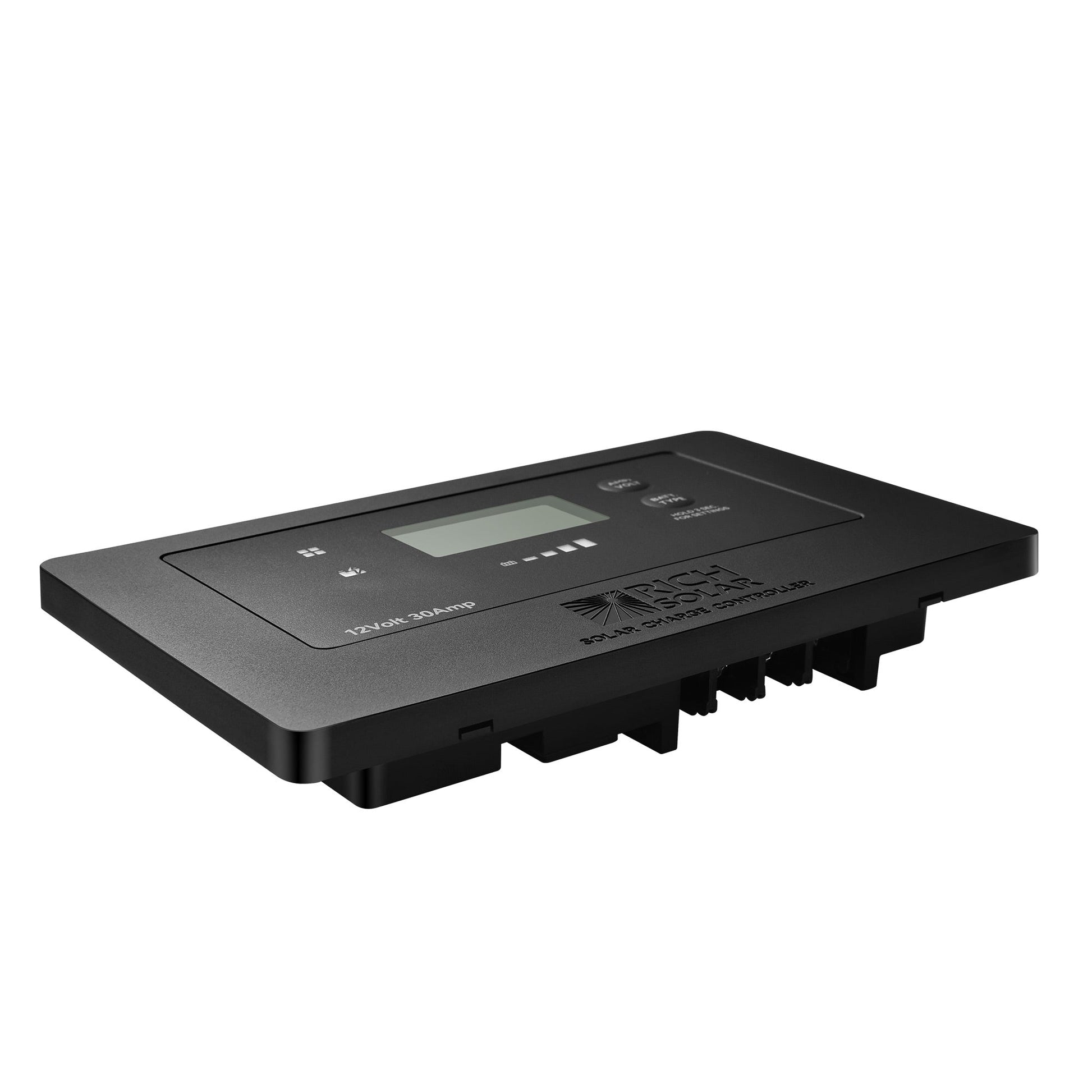 BRAVO AIR 30 flush mount PWM solar charge controller, detail view