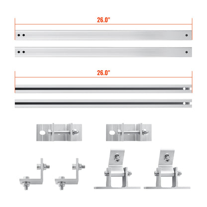 RS-TM6 tilt mount arm shown fully extended for a steep angle