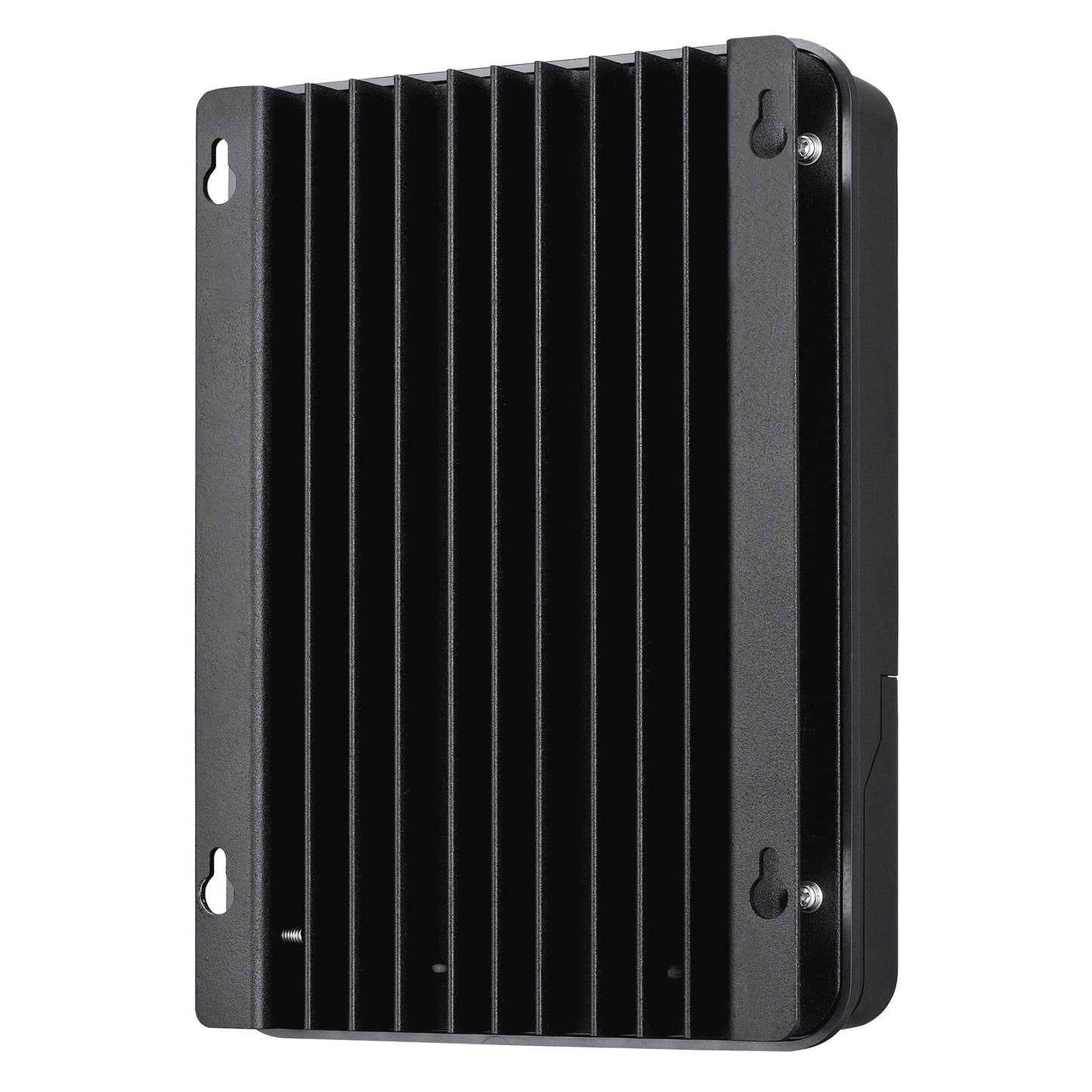 20 amp MPPT solar charge controller, detail view