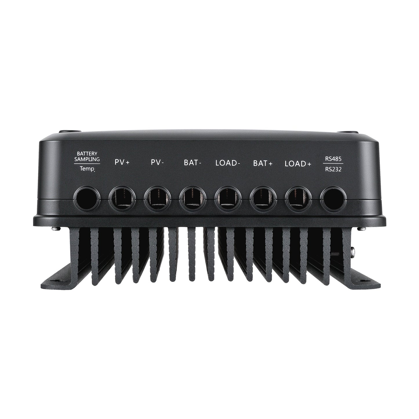 60 amp MPPT solar charge controller, detail view