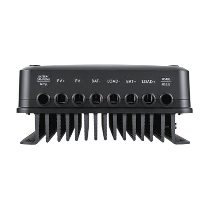 60 amp MPPT solar charge controller, detail view