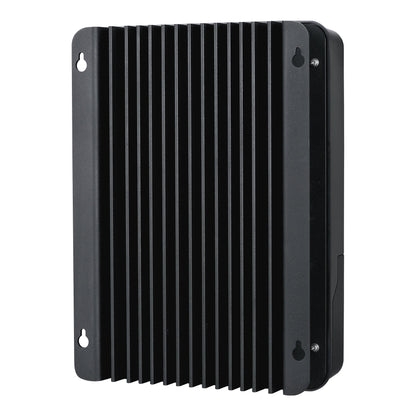 60 amp MPPT solar charge controller, detail view