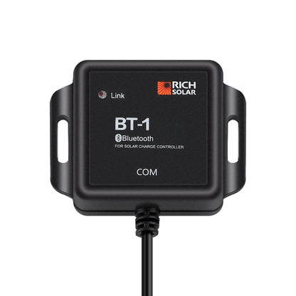 RICH SOLAR BT-1 Bluetooth module for MPPT solar charge controllers, front view