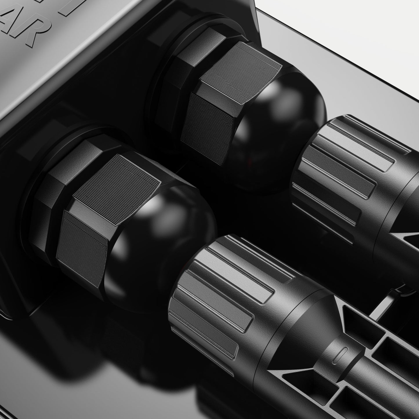 RS-G02 cable entry plate low profile side view