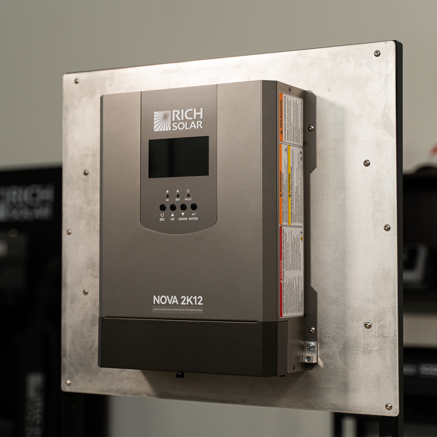NOVA 2K12 inverter specification overview graphic