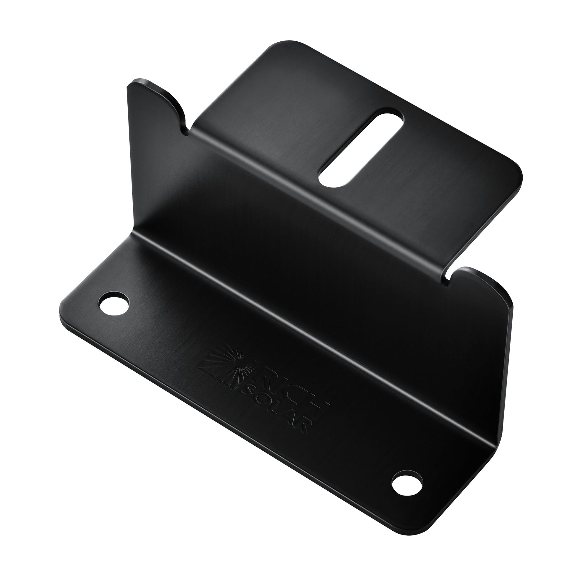 Black 2 inch Z-bracket showing the taller standoff