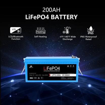 Off Grid Solar Kit 6000W 48VDC 120V/240V LiFePO4 10.24KWH Lithium Battery 6 x 370 Watt Solar Panels SGK-PRO64